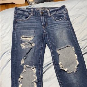 American eagle super stretch x jeggings